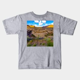 Horseshoe Bend in the Desert, UT-95 Utah Kids T-Shirt